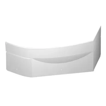 Vannas panelis Polysan Mamba Stūra 170 kreisais, balts 76312