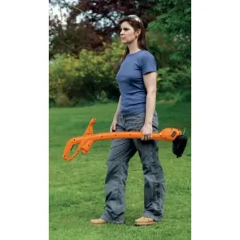 Trimmeris BLACK+DECKER ar auklu 300 W, griešanas platums 25 cm GL310-QS