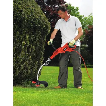 Trimmeris BLACK+DECKER ar auklu 800 W, pļaušanas platums 33 cm GL8033-QS