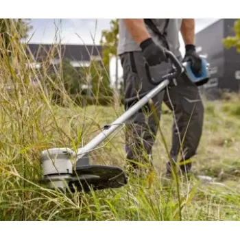 Trimmeris Bosch 18 V akumulatora ar auklu, 33 cm pļaušanas platums, bez akumulatora un lādētāja 06008D1000