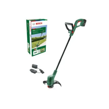 Trimmeris Bosch 18 V ar auklu, 23 cm pļaušanas platums, 1 x 2,0 Ah, akumulators, lādētājs 06008C1A03