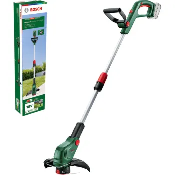 Trimmeris Bosch 18 V ar auklu, 26 cm pļaušanas platums, bez akumulatora un lādētāja 06008C1F01