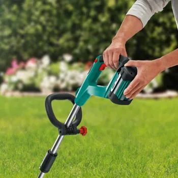 Trimmeris Bosch 36 V akumulatora ar auklu, 33 cm pļaušanas platums, bez akumulatora un lādētāja 06008C1K01