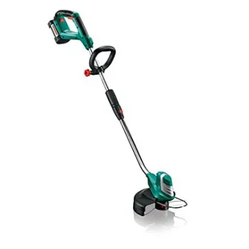 Trimmeris Bosch 36 V ar auklu, 30 cm pļaušanas platums, 1 x 2,0 Ah akumulators, lādētājs 0600878N03