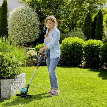 Trimmeris Gardena 18 V akumulatora EasyCut 23/18 V P4A, pļaušanas platums 23 cm, bez akumulatora un lādētāja 14700-55