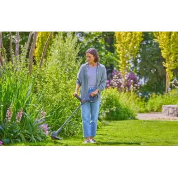 Trimmeris Gardena 18 V akumulatora EasyTrim 25, pļaušanas platums 25 cm, bez akumulatora un lādētāja 14704-55