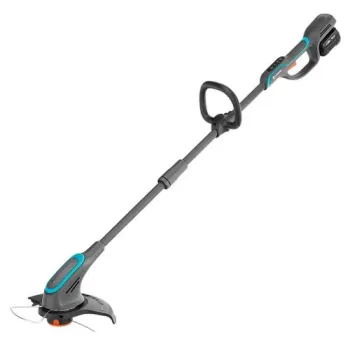 Trimmeris Gardena 18 V akumulatora PowerTrim 30, 30 cm pļaušanas platums, 1 x  4,0 Ah akumulators, lādētājs 14703-20