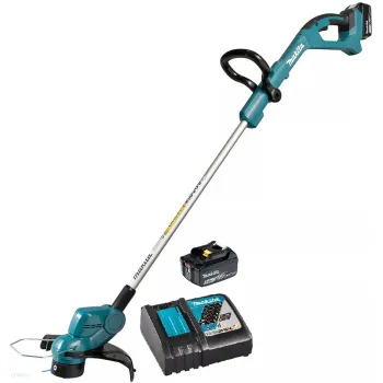 Trimmeris Makita 18 V akumulatora trimmeris, 26 cm pļaušanas platums, 1 x 3,0 Ah LXT akumulators, DUR193RF lādētājs