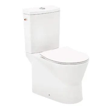 Tualetes pods Sanindusa URB.Y 65 Rimfree, ar SoftClose EasyClipp vāku, Balts 140915004