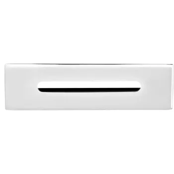 Vannas izplūde Aqualine notekas un pārplūdes vāku komplekts, ClickClack, spīdīgi balts TF9005W 