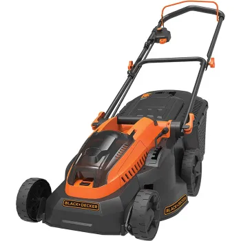 Zāles pļāvējs BLACK+DECKER 36 V akumulatora, pļaušanas platums 38 cm, 2 x 2,5 Ah akumulatori, lādētājs CLM3825L2-QW
