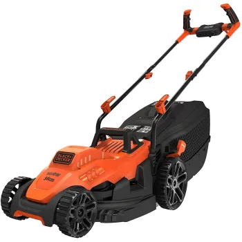 Zāles pļāvējs BLACK+DECKER Elektriskais 1400 W, pļaušanas platums 34 cm BEMW461BH-QS