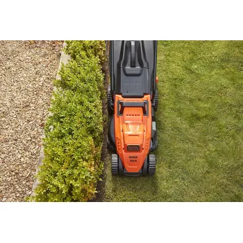 Zāles pļāvējs BLACK+DECKER Elektriskais 1400 W, pļaušanas platums 34 cm BEMW461BH-QS