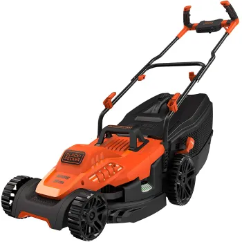 Zāles pļāvējs BLACK+DECKER Elektriskais 1600 W, pļaušanas platums 38 cm BEMW471BH-QS