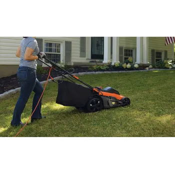 Zāles pļāvējs BLACK+DECKER Elektriskais 2000 W, pļaušanas platums 48 cm LM2000-QS