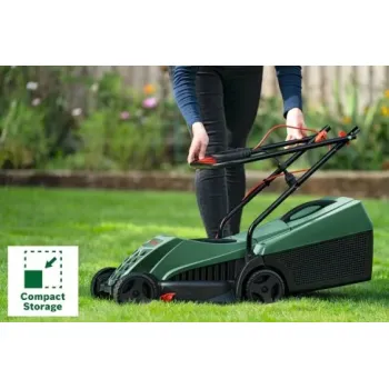 Zāles pļāvējs Bosch elektriskais 1200 W, pļaušanas platums 32 cm 06008A6300