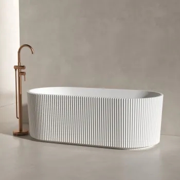 Brīvi stāvoša Vanna O'Design HARESI-M ILOT 1700x800mm H=550mm Akrila, Balta matēta