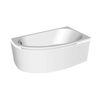 Vannas panelis O'Design Muse 160cm, Balts