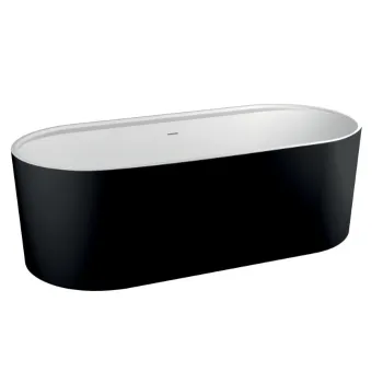 Brīvi stāvoša Vanna O'Design IDYLLE NM 1700x750mm H=550mm Akrila, Melna matēta