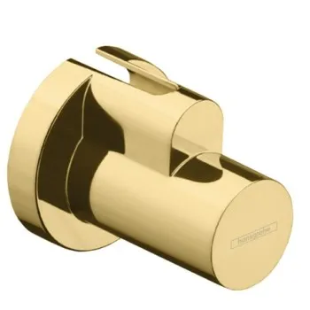 Ventilis Hansgrohe leņķa, pulēta zelta izskats 13950990