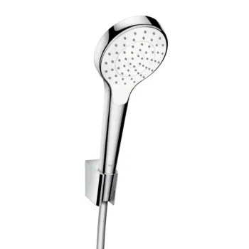 Dušas klausule Hansgrohe Croma Select S Rokas Dušas, turētāja un šļūtenes komplekts 1,25 m, balts/hroms 26420400
