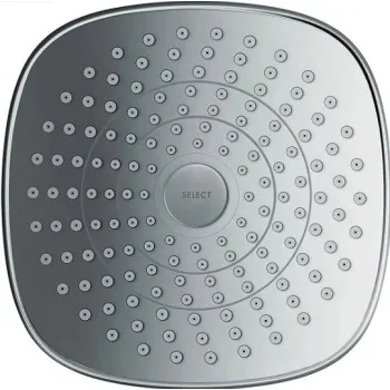 Dušas galva Hansgrohe Croma Select E, 18 cm, 2 plūsmas, hroms 26524000
