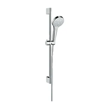 Dušas komplekts Hansgrohe Croma Select S Multi EcoSmart 9 l/min 0,65 m, balts/hroms 26561400