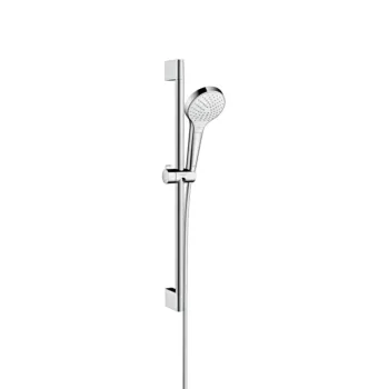 Dušas komplekts Hansgrohe Croma Select S Vario 0,65 m, balts/hroms 26562400