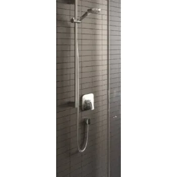 Dušas komplekts Hansgrohe Croma Select E Multi, 3 plūsmas veidi, balts/hroms 26590400