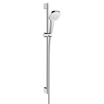 Dušas komplekts Hansgrohe Croma Select E Vario 0,90 m, balts/hroms 26592400