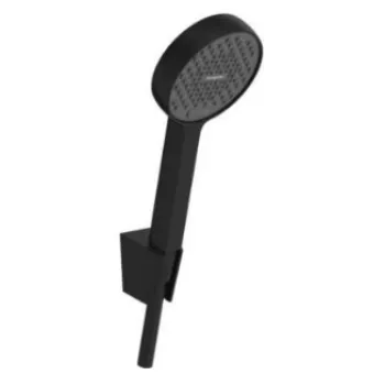 Dušas Komplekts Hansgrohe Activera Select S Rokas duša, turētājs un šļūtene, 2 plūsmas, EcoSmart, matēti melna 28054670