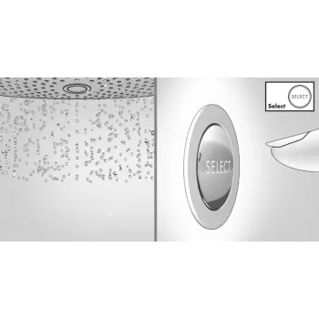 Dušas Komplekts Hansgrohe Activera Select S Rokas duša, turētājs un šļūtene, 2 plūsmas, EcoSmart, matēti melna 28054670