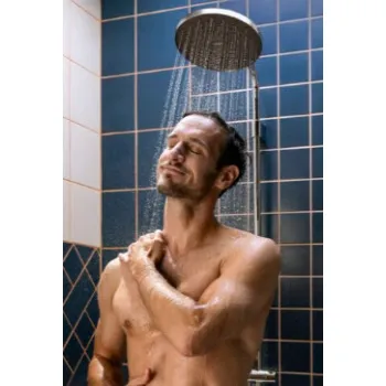 Dušas Sistēma Hansgrohe Activera S ar termostatu, D 24 cm, 2 plūsmas veidi, EcoSmart, hroms 28078000