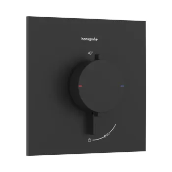 Dušas maisītājs Hansgrohe Ecostat Comfort E ar termostatu iebūvējams, matēti melns 33710670