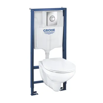 Tualetes poda komplekts Grohe WC+rāmis Solido +poga+vāks 39499000