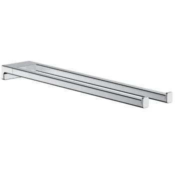 Dvieļu turētājs Hansgrohe AddStoris Dubultais, garums 45 cm, hroms 41770000