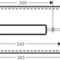 Higiēnas maisiņu dozators Hansgrohe AddStoris, hroms 41774000