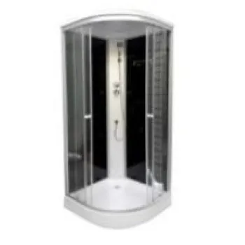 Dušas kabīne Kame TISA 90x90cm, R500, caurspīdīgs stikls,  45661111 OUTLET