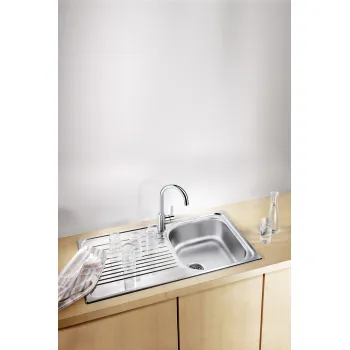 Virtuves Izlietne BLANCO TIPO 45 S 18/10 NATURAL O.AFNerūsējošais tērauds, Dabīgs pārklājums 511942