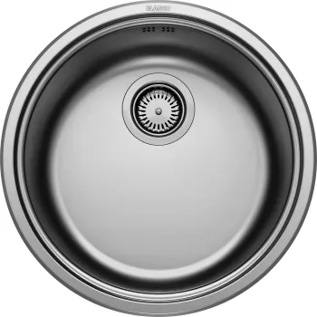 Virtuves Izlietne BLANCO RONDOSOL 18/10 Brushed O.AFNerūsējošais tērauds, Krāsots pārklājums 513306