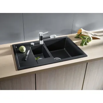 Virtuves Izlietne BLANCO METRA 6 S compact SILG PDUR Anthracite M. AF SILGRANIT™, PuraDur™, Antracīta 513473