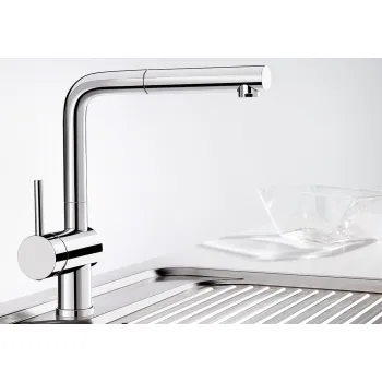 Virtuves maisītājs BLANCO LINUS-S handle left, Hromēts HD 514016