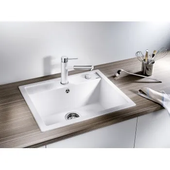 Virtuves Izlietne BLANCO DALAGO 6 SILG PDUR White M. AF SILGRANIT™, PuraDur™, Balta 514199