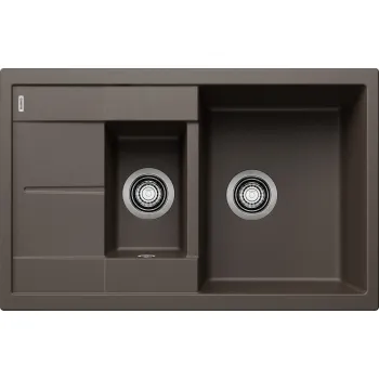 Virtuves Izlietne BLANCO METRA 6 S compact SILG PDUR Coffee M. AF SILGRANIT™, PuraDur™, Kafijas 515044