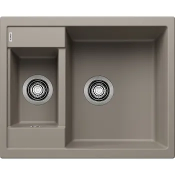 Virtuves Izlietne BLANCO METRA 6 SILG PDUR Tartufo O.ZUB O.AF SILGRANIT™, PuraDur™, Tartufo 517352