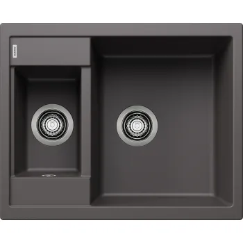 Virtuves Izlietne BLANCO METRA 6 SILG PDUR Rock grey O.ZUB O.AF SILGRANIT™, PuraDur™, Akmeņu pelēka 518875