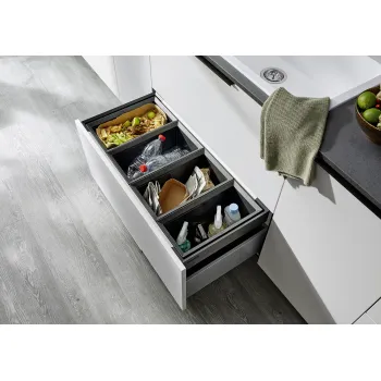 Atkritumu šķirošanas sistēmas BLANCO FLEXON II LOW 90/4 521475