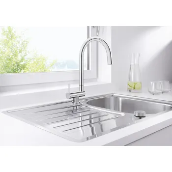 Virtuves maisītājs BLANCO CORESSA-F LI Hromēts HD 521544