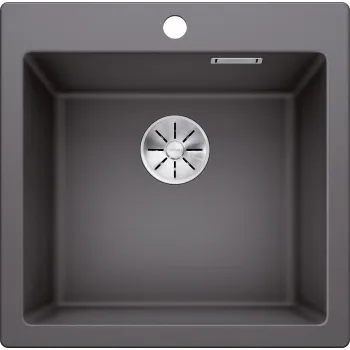 Virtuves Izlietne BLANCO PLEON 5 SILG PDUR Rock grey InFino O.AF SILGRANIT™, PuraDur™, Akmeņu pelēka 521669