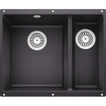 Virtuves Izlietne BLANCO ROTAN 340/160-U LI Anthracite O.AF SILGRANIT™, Antracīta 523077